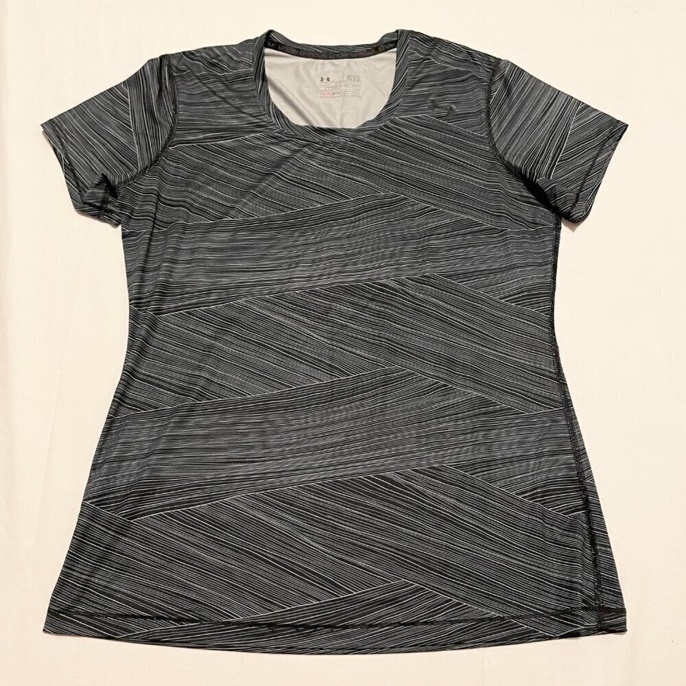 Under Armour Womens Shirt Size Large Heatgear Fitted Tshirt